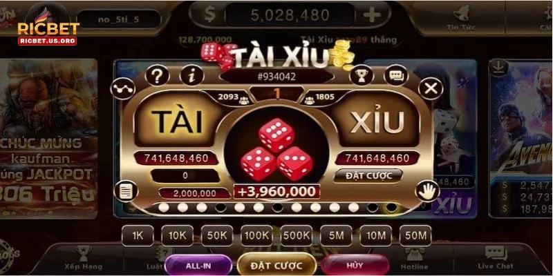 Tỷ lệ cược thưởng đầy hấp dẫn của game chơi Sunwin.
